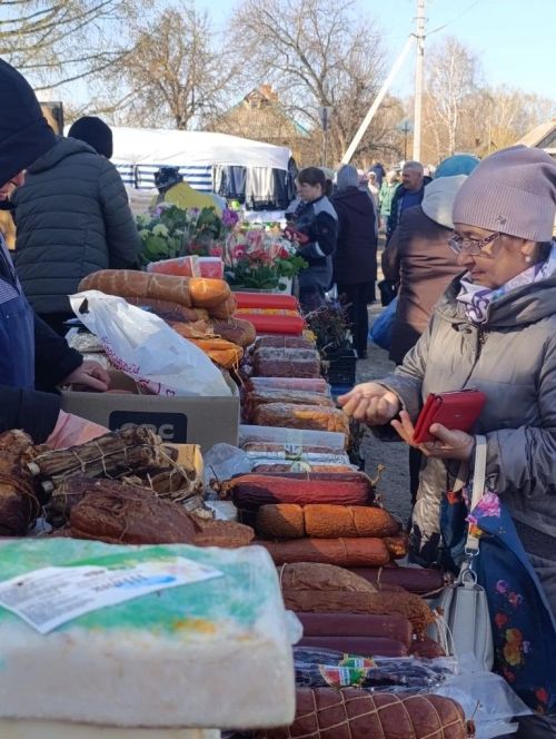 В селе Шадчи прошла весенняя ярмарка