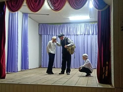 В Мамадышском районе показали спектакль «Счастье» в честь 81-й годовщины Победы