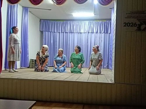 В Мамадышском районе показали спектакль «Счастье» в честь 81-й годовщины Победы