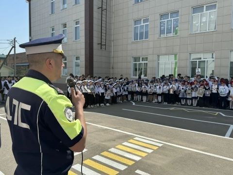 Мамадышским школьникам напомнили об опасности самокатов и скутеров у дороги