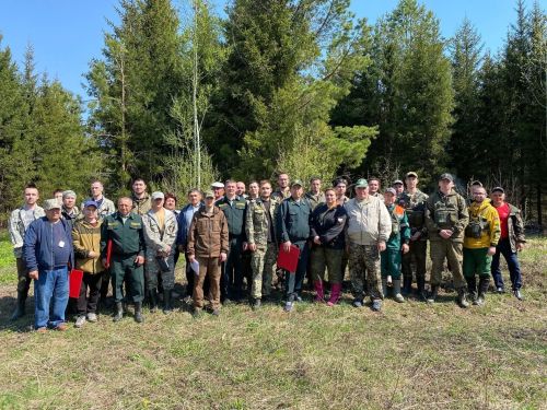 В Мамадышском районе прошли тренировки по лесоустройству