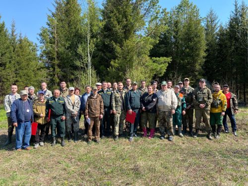 В Мамадышском районе прошли тренировки по лесоустройству