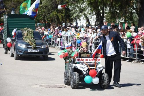 В Мамадыше прошёл парад Подбеды