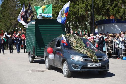 В Мамадыше прошёл парад Подбеды