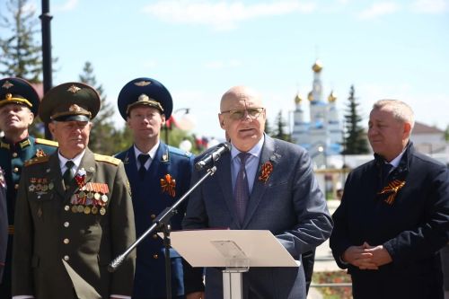 В Мамадыше прошёл парад Подбеды