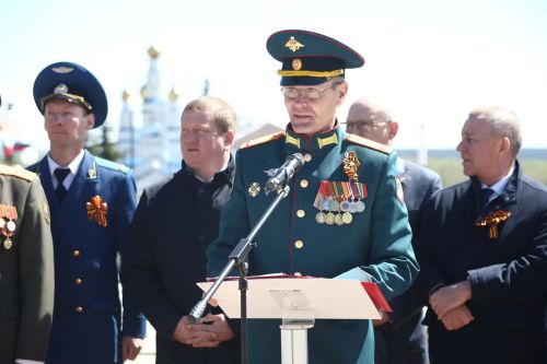 В Мамадыше прошёл парад Подбеды