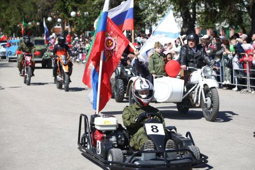 В Мамадыше прошёл парад Подбеды