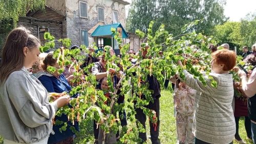 В селе Кляуш прошли традиционные «Троицкие гуляния»