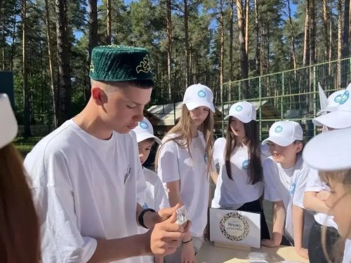 В лагере «Кама» проходит семинар «Нурлы Алан — территория добра»