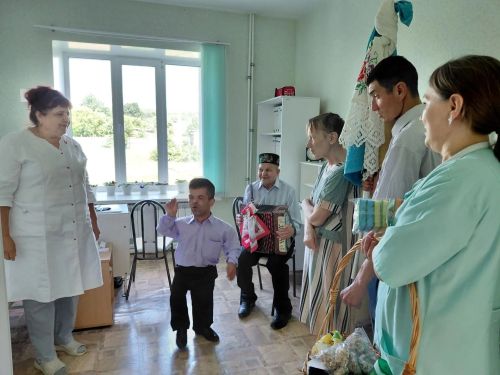 В Мамадышском доме-интернате прошёл Сабантуй