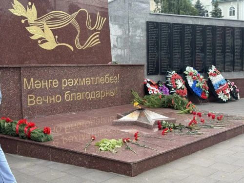 В Мамадыше почтили память героев в День скорби
