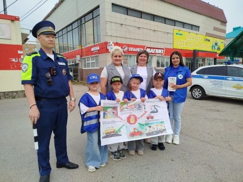 В Мамадыше прошла акция «Внимание, дети!»