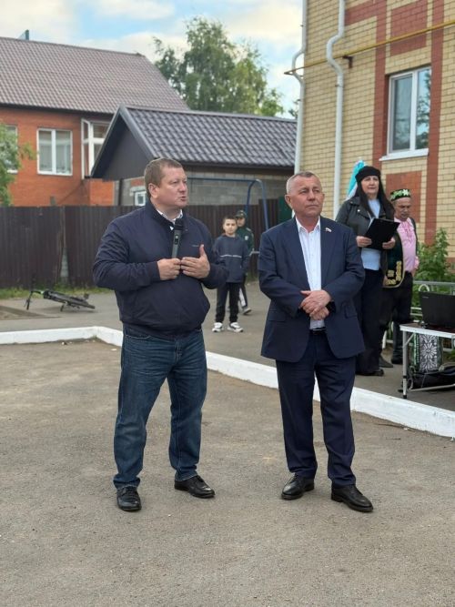 В Мамадыше стартовал сезон дворовых праздников
