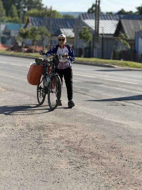 В Мамадыше встретили уникальную путешественницу