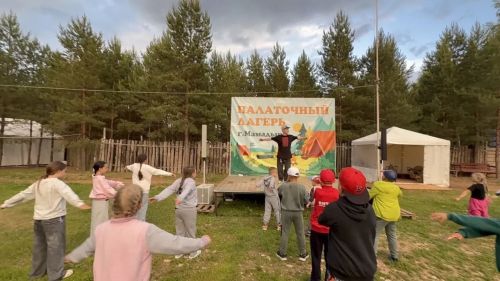 В Мамадыше стартовала первая смена палаточного лагеря «Интеллект»