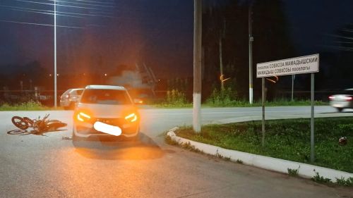 Стали известны подробности ДТП с участием питбайка в Мамадыше