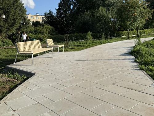 В Парке Победы Мамадыша начался новый этап благоустройства