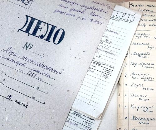 Продолжаем знакомство с агроэкономическим паспортом района 1933 года