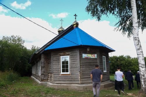 Деревянная церковь в Чаксах 1914 года постройки возвращается к жизни