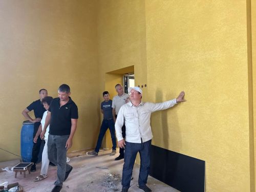 Глава Мамадышского района проверил ход работ на трёх социальных объектах