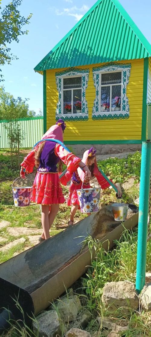 Обновлённый родник в Кемеш Куле стал поводом для большого сельского праздника