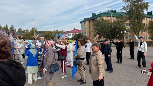 В Мамадыше прошла акция «Десять тысяч шагов к здоровью»