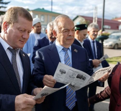 Мамадышские журналисты выпустили праздничный номер газеты в стиле XIX века
