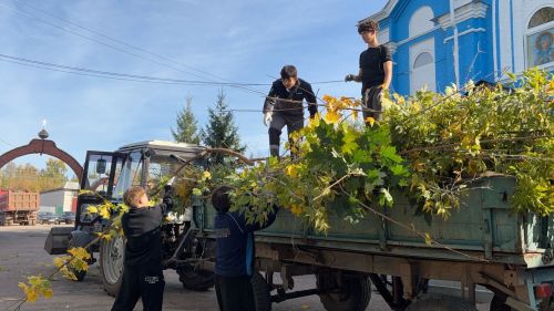 Мамадышцы приняли участие на общегородском субботнике