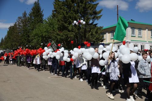В Мамадыше прошел Парад Победы
