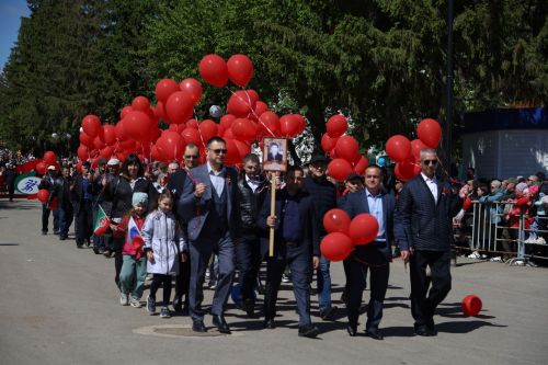 В Мамадыше прошел Парад Победы