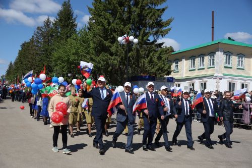 В Мамадыше прошел Парад Победы