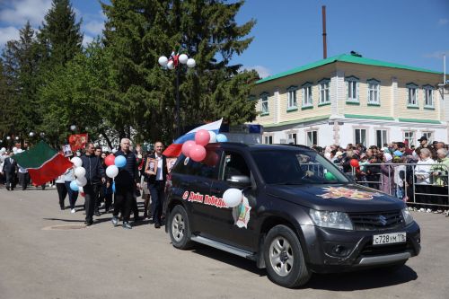 В Мамадыше прошел Парад Победы