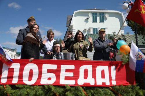 В Мамадыше прошел Парад Победы
