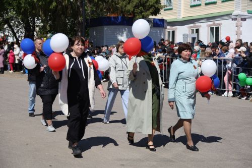 В Мамадыше прошел Парад Победы