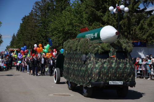 В Мамадыше прошел Парад Победы