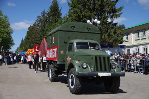 В Мамадыше прошел Парад Победы