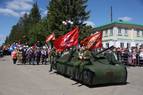 В Мамадыше прошел Парад Победы