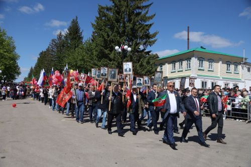 В Мамадыше прошел Парад Победы