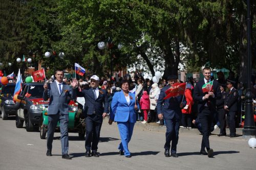 В Мамадыше прошел Парад Победы