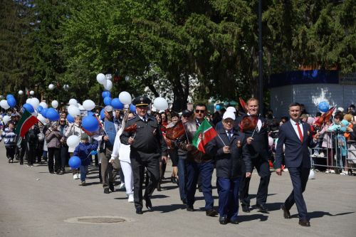 В Мамадыше прошел Парад Победы