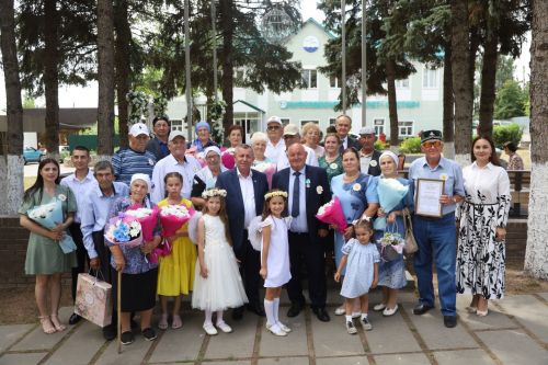 В Мамадыше чествовали семейные пары, отмечающие золотой юбилей совместной жизни