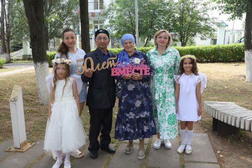 В Мамадыше чествовали семейные пары, отмечающие золотой юбилей совместной жизни