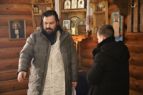 В Мамадыше отмечают православный праздник - Крещение Господне: фоторепортаж