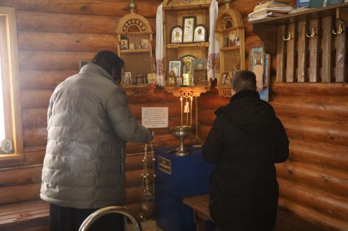 В Мамадыше отмечают православный праздник - Крещение Господне: фоторепортаж