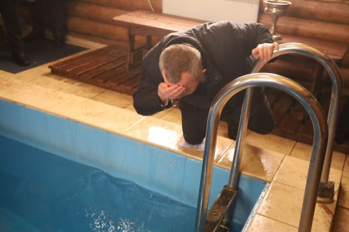 В Мамадыше отмечают православный праздник - Крещение Господне: фоторепортаж