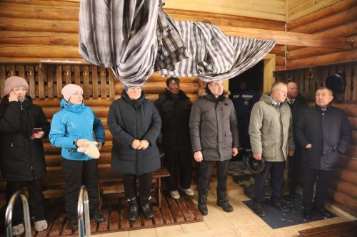 В Мамадыше отмечают православный праздник - Крещение Господне: фоторепортаж