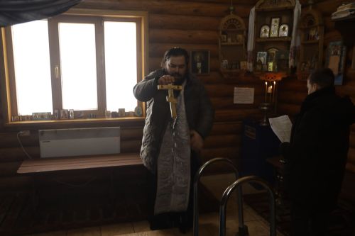 В Мамадыше отмечают православный праздник - Крещение Господне: фоторепортаж