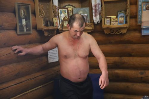 В Мамадыше отмечают православный праздник - Крещение Господне: фоторепортаж