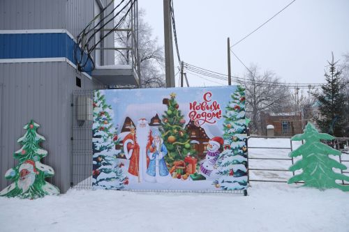 Новогоднее оформление города Мамадыш