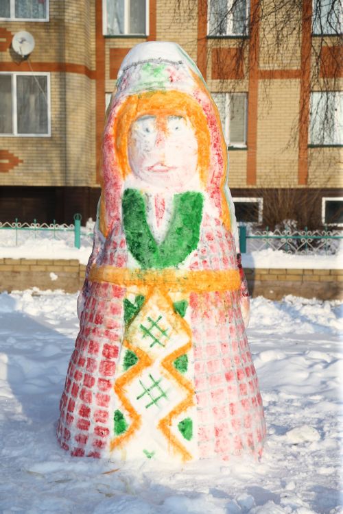 Новогоднее оформление города Мамадыш